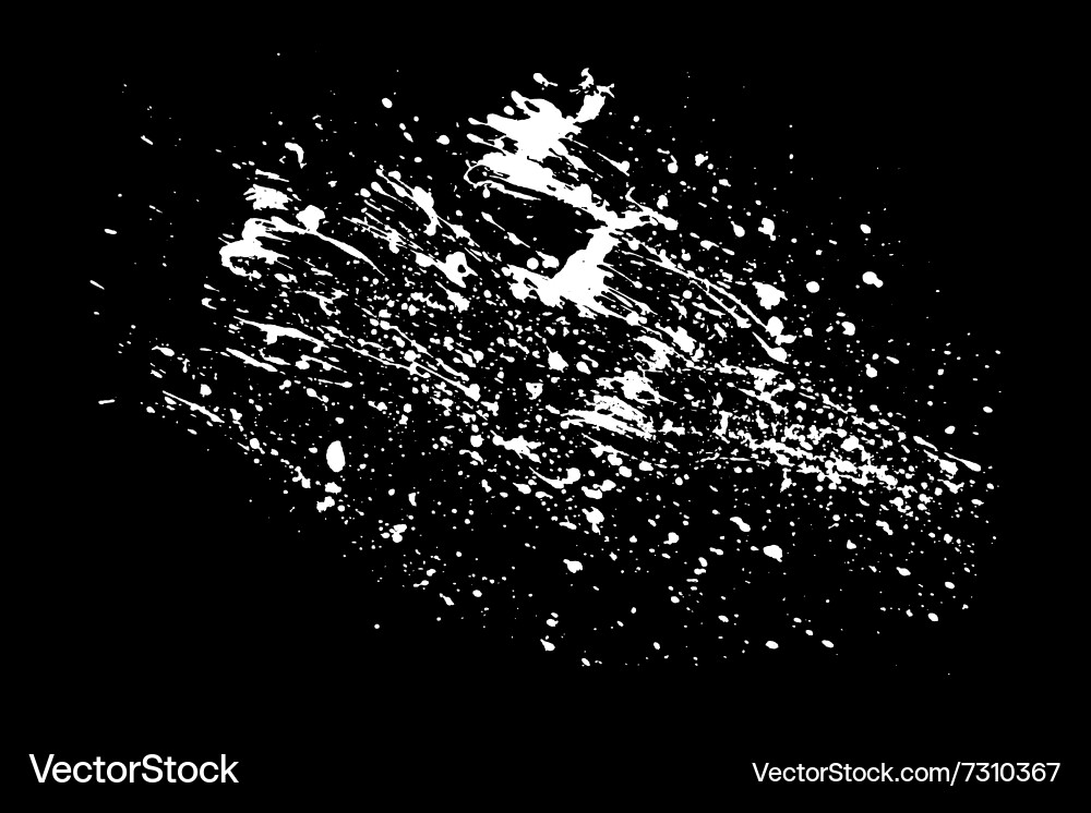 Abstract Ink Splatter vector image