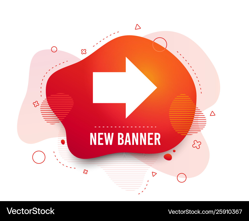 Arrow sign icon next button navigation symbol vector image