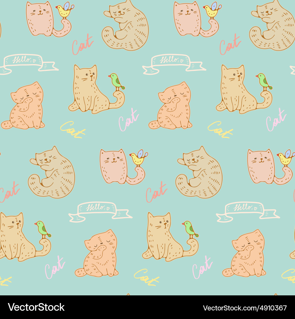 Cats Vector Image