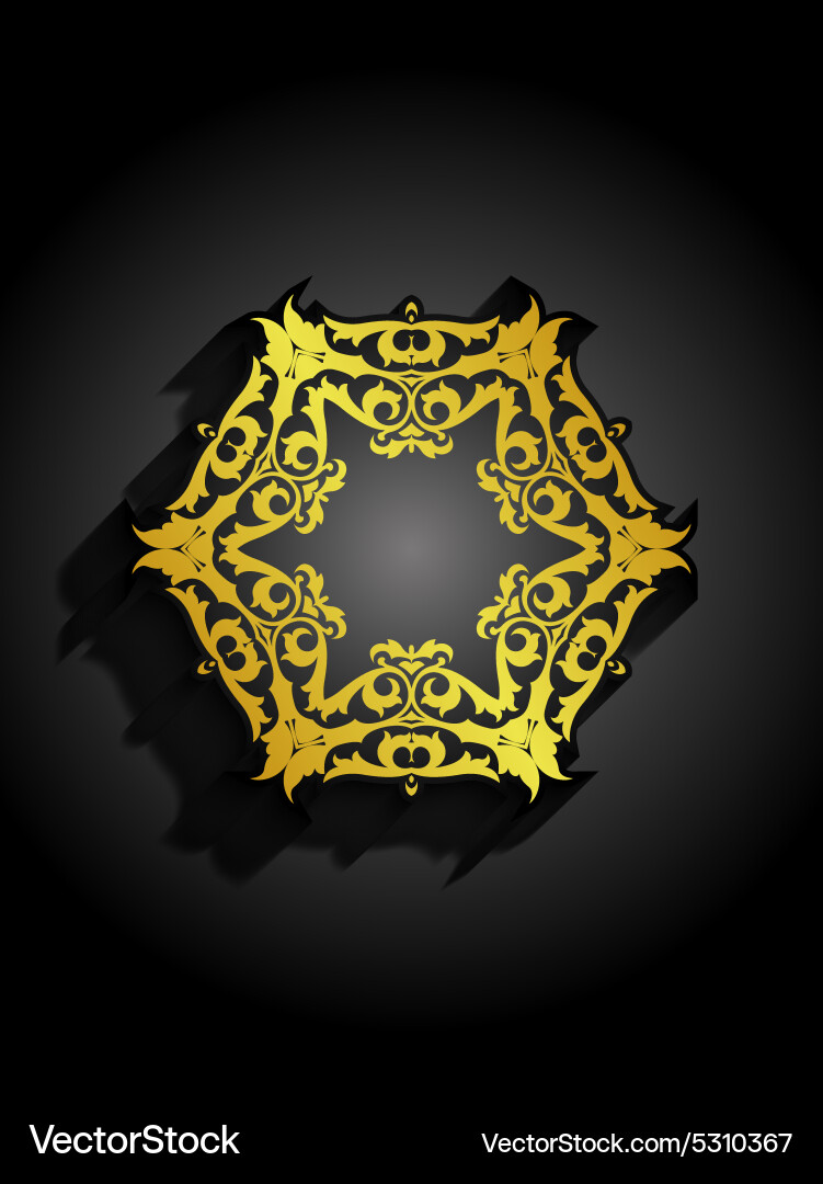 Decorative background 2005 Vector Image