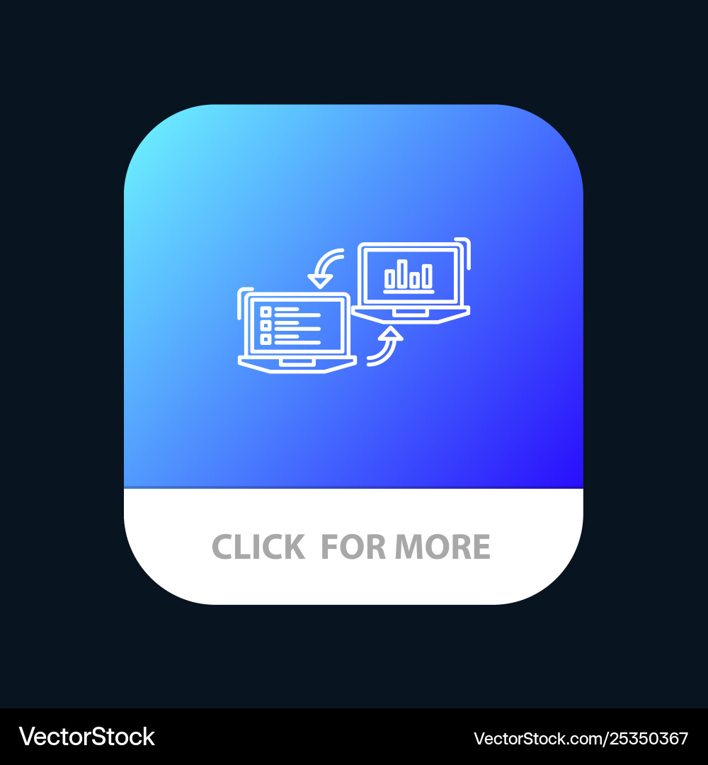 Exchange business completers connection data Exchange business completers connection data vector image