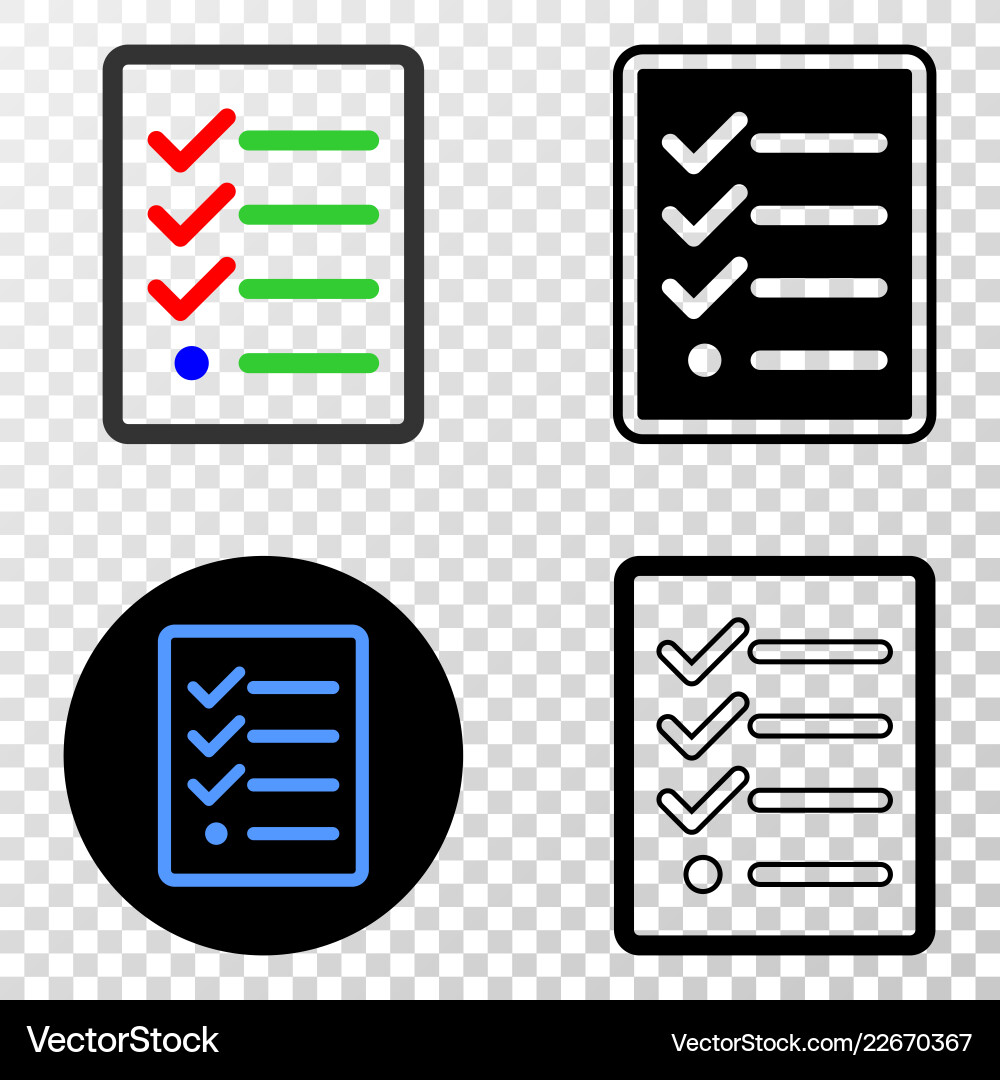 Task list page eps icon with contour Task list page eps icon with contour vector image