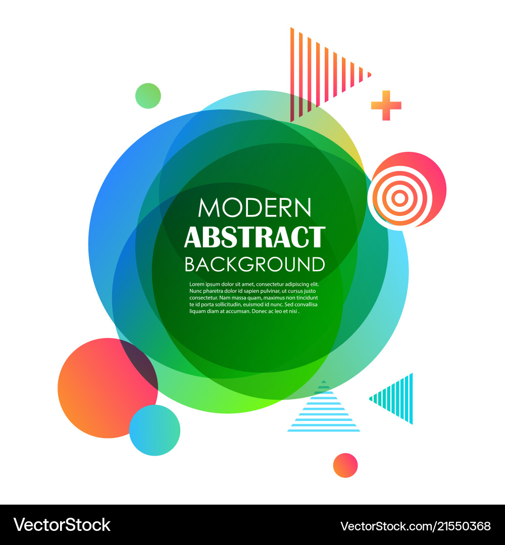 Abstract green gradient geometric pattern design Abstract green gradient geometric pattern design vector image