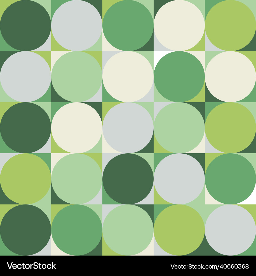 Abstract green pattern of circles Abstract green pattern of circles vector image