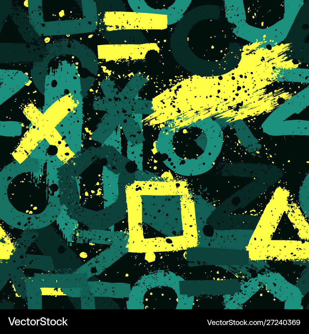 Abstract Chaos Pattern vector image