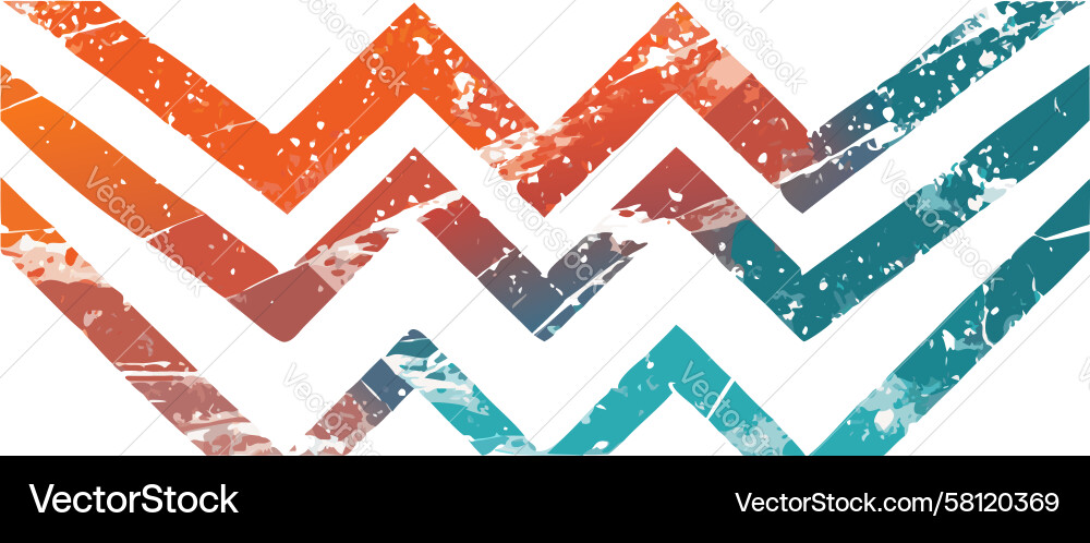 Modern Zigzag Pattern Vector Image