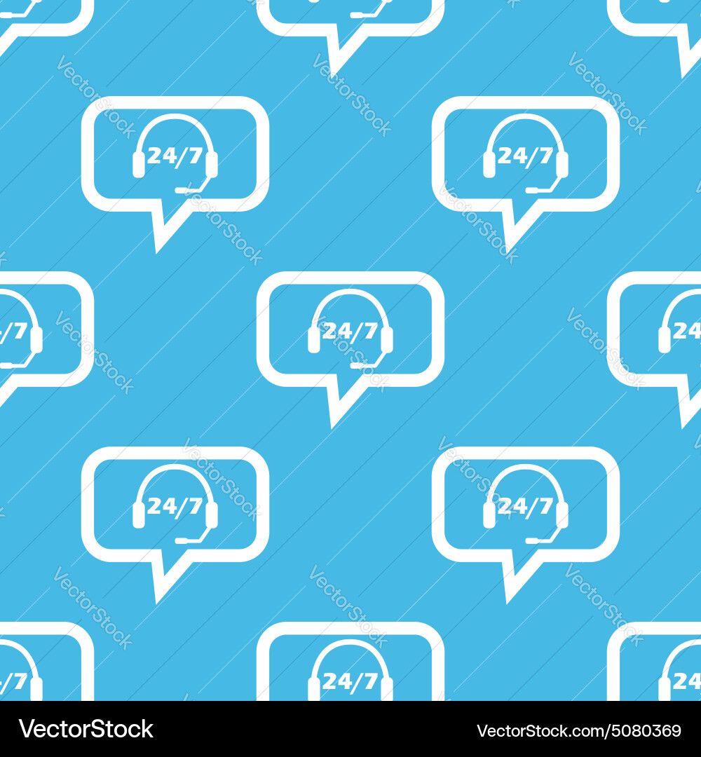 Support message pattern vector image