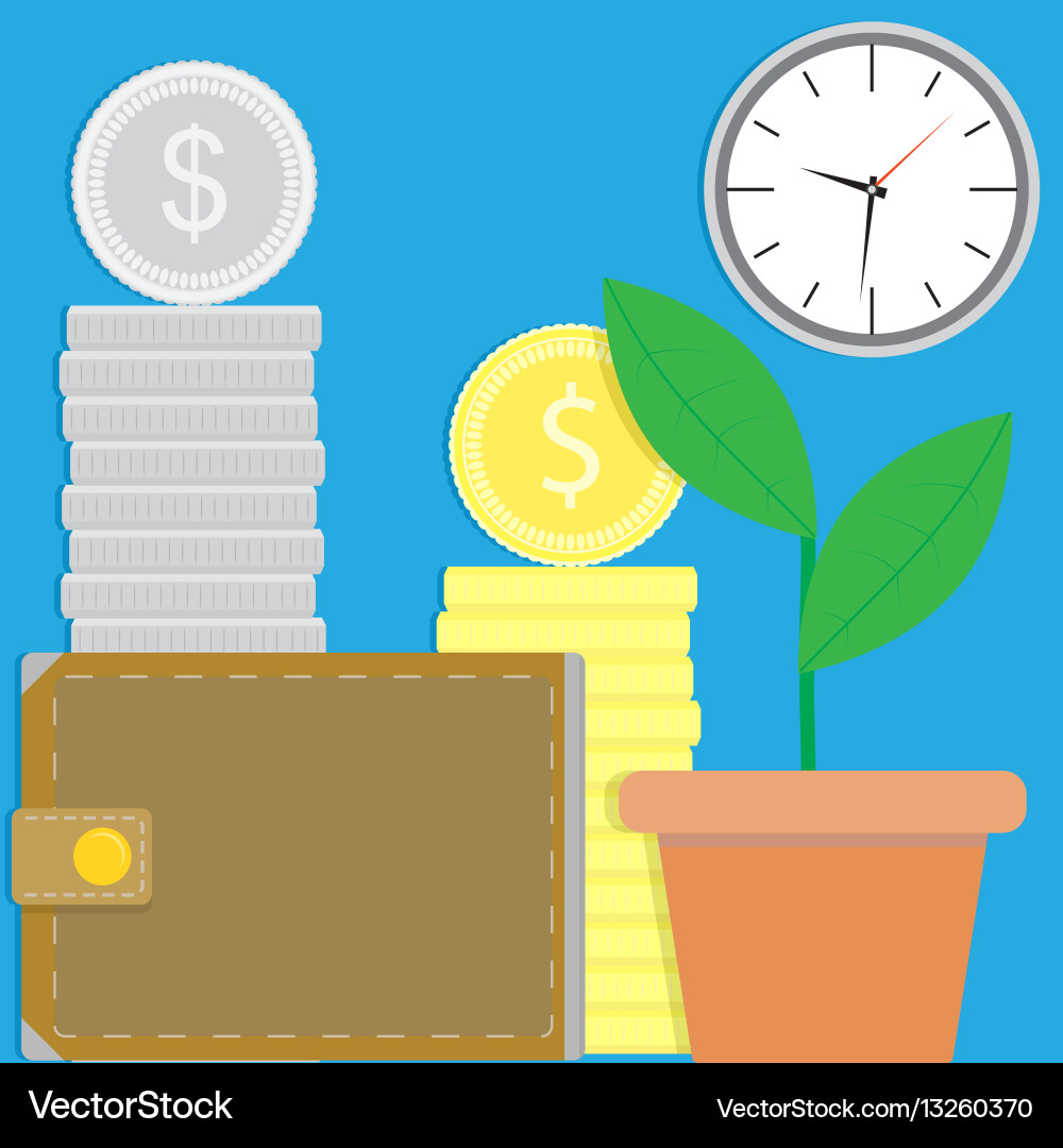 Financial success Financial success vector image