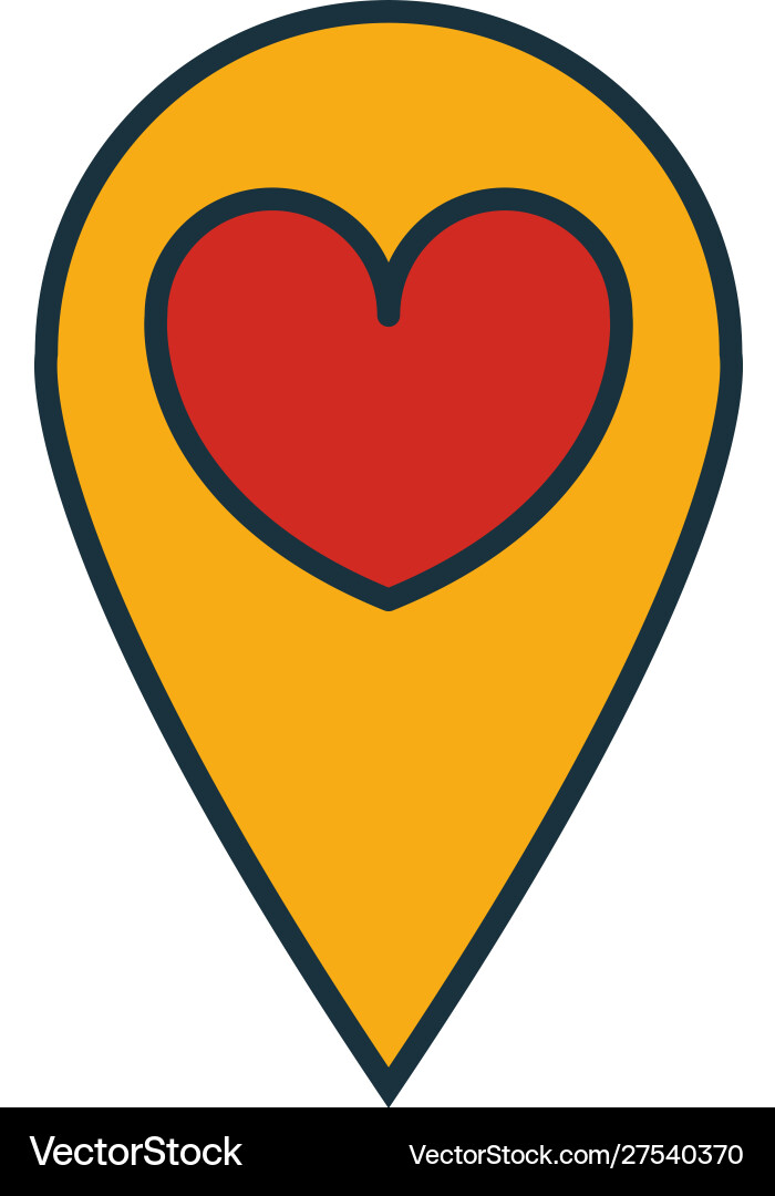 Location icon set four elements in different Location icon set four elements in different vector image