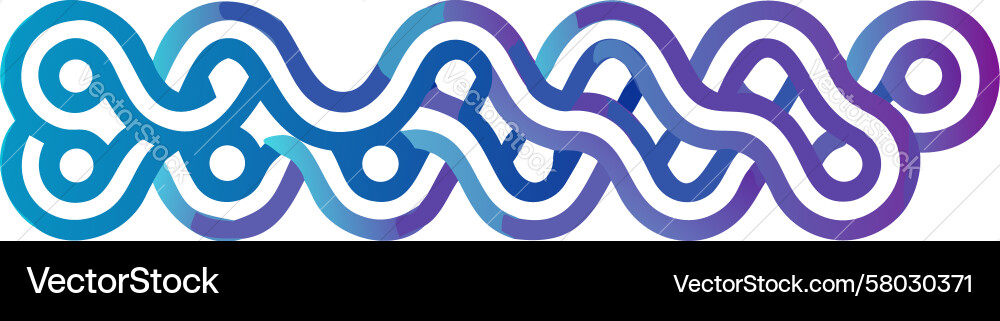 Fluid Wave Pattern Vector Image