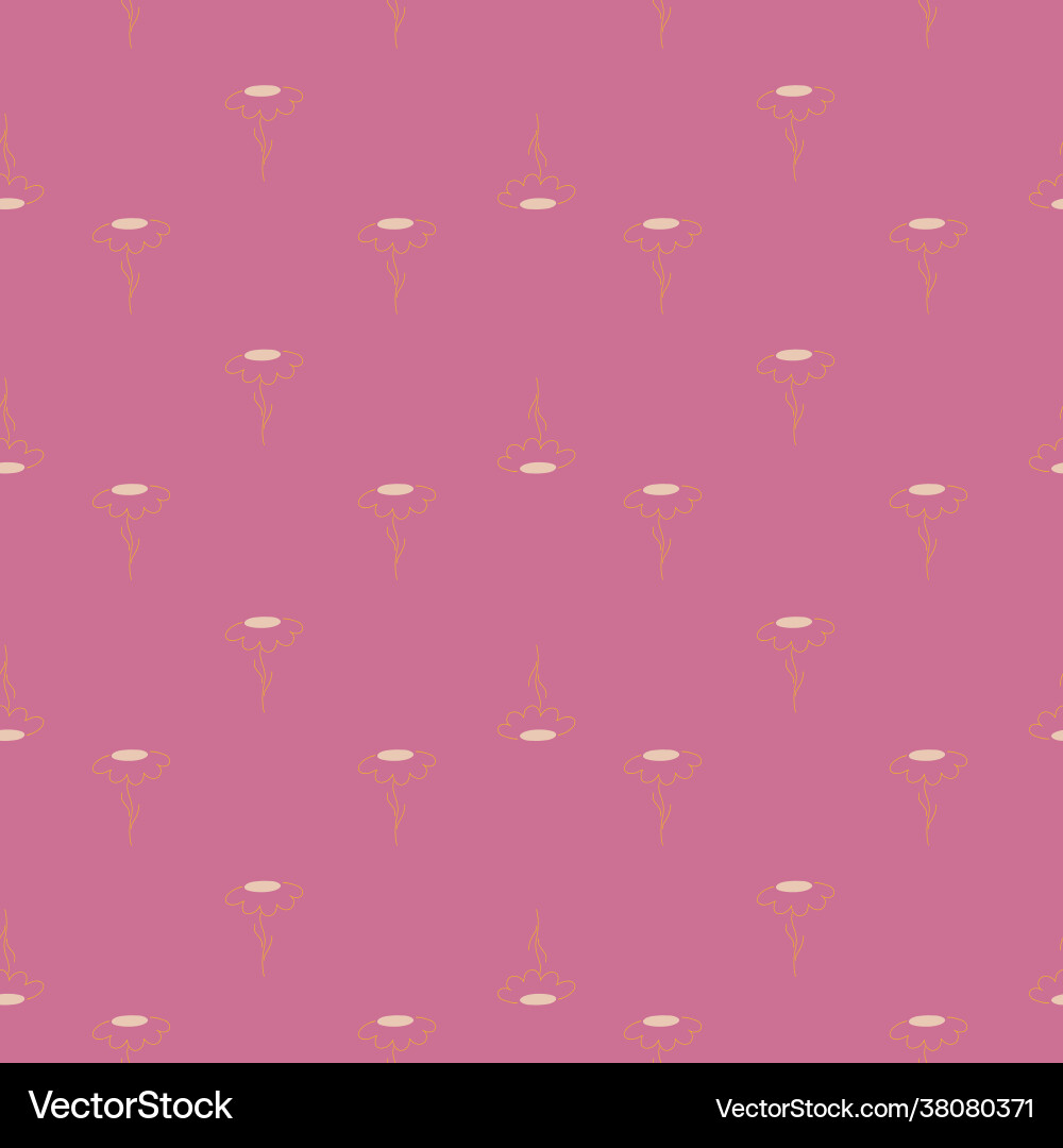 Hand drawn seamless pattern with little random Hand drawn seamless pattern with little random Vector Image