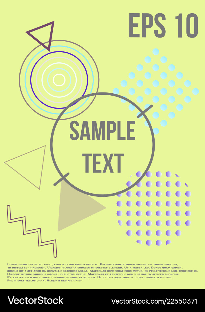 Minimum geometric coverage Vector Image