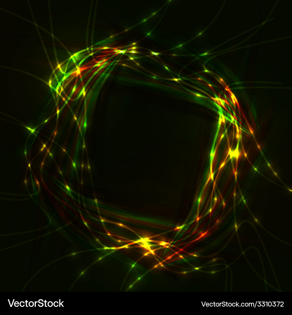 Abstract creative dynamic element Vector Image