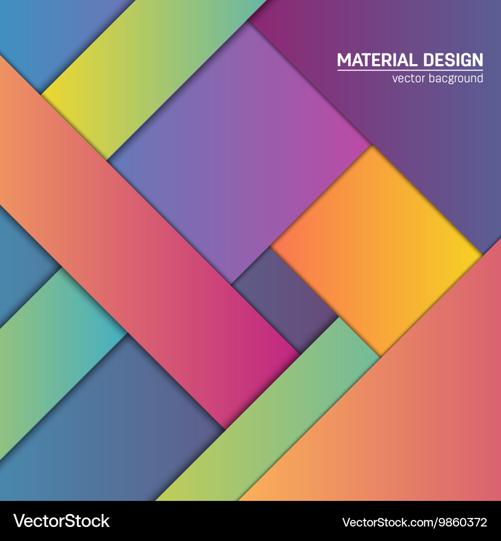 Material design background abstract vector image