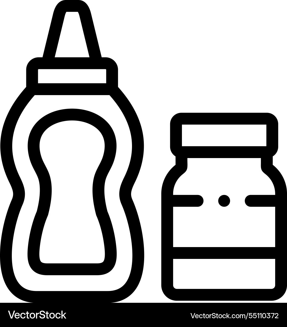 Mutant icon thin linear style design isolated Mutant icon thin linear style design isolated vector image