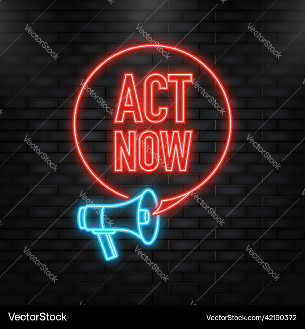 Neon icon red button on white backdrop call Neon icon red button on white backdrop call vector image