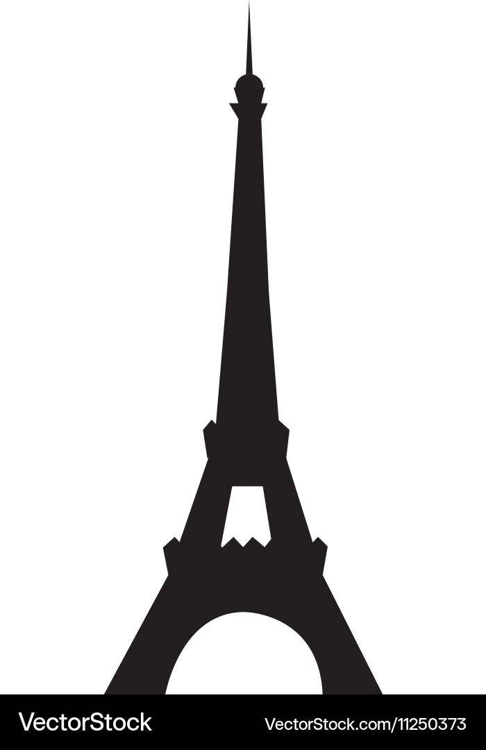 Eiffel tower icon image Vector Image