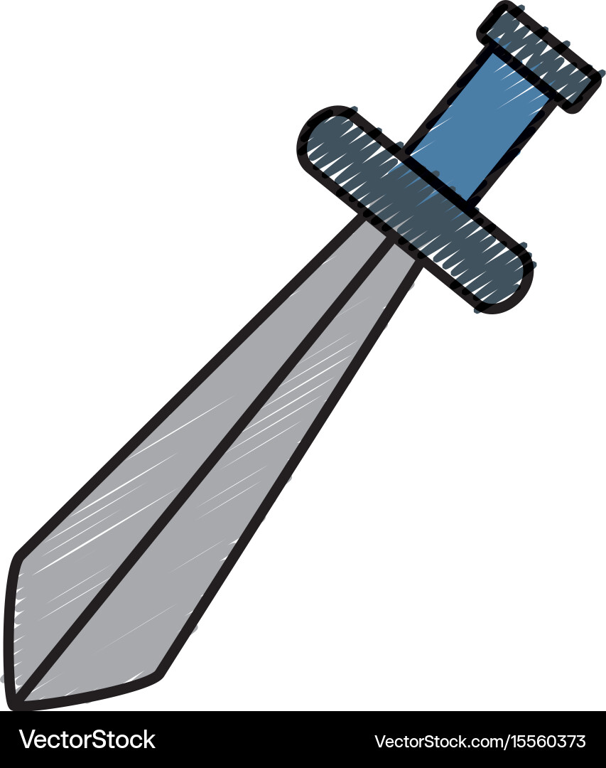 Sword icon image Vector Image