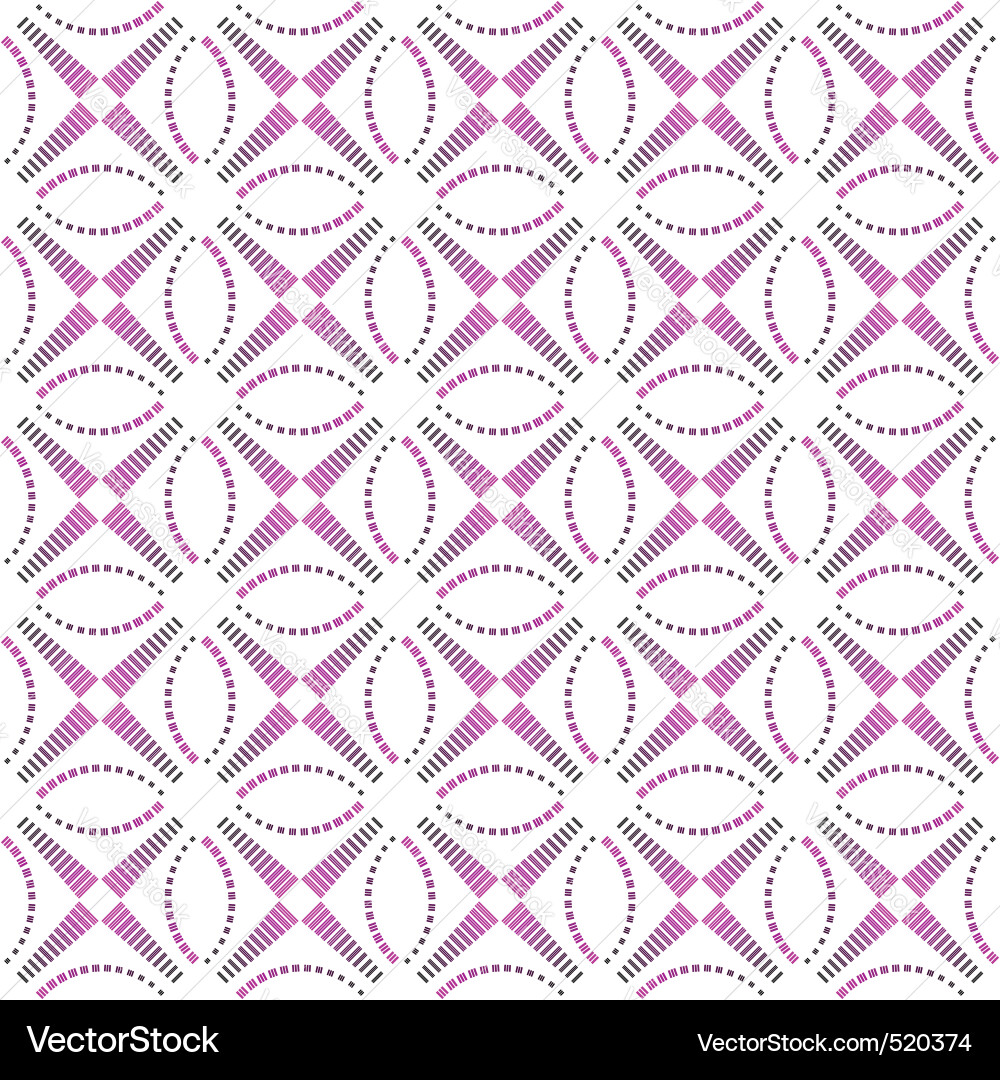 Geometric Check Pattern Vector Image