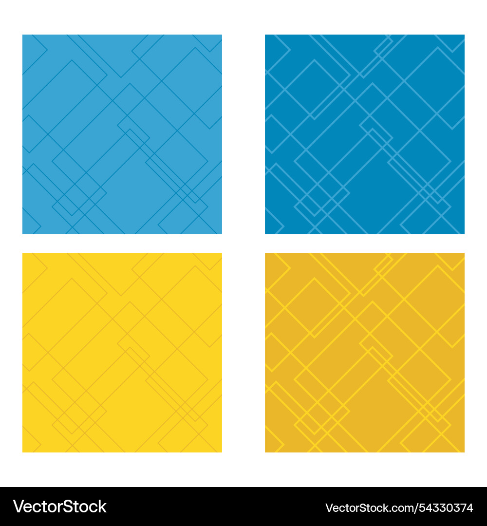 Set of square geometric shape pattern abstract Set of square geometric shape pattern abstract vector image