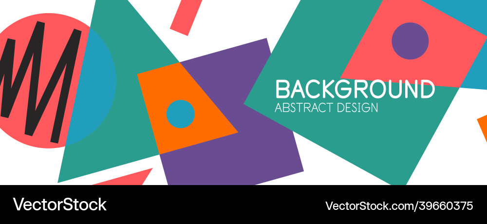 Abstract background with blocks lines geometric Abstract background with blocks lines geometric Vector Image