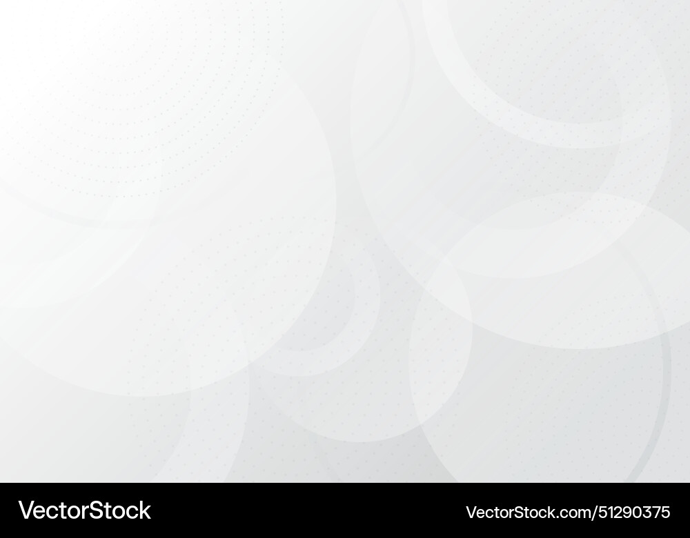 Abstract gradient white template design Vector Image
