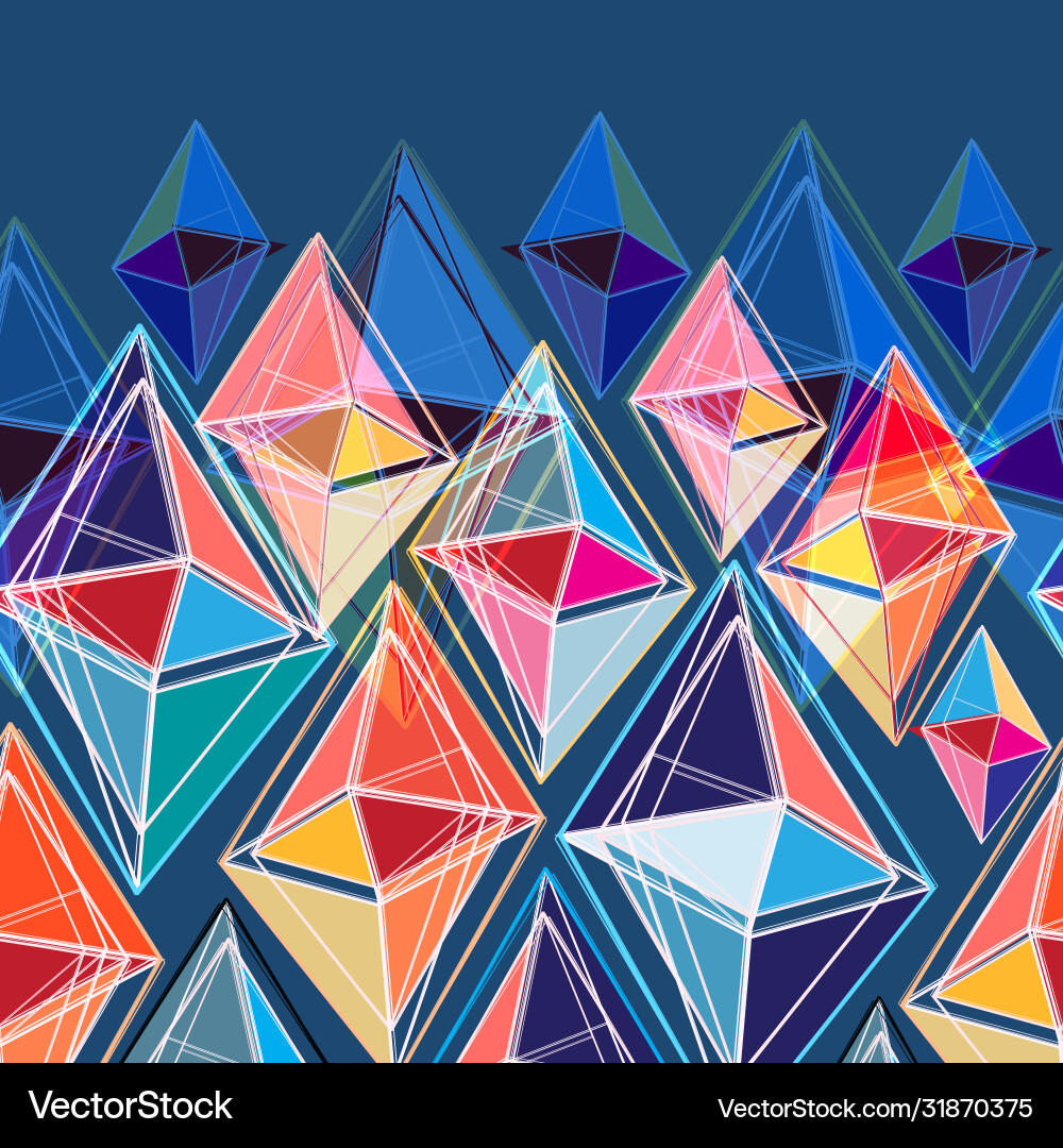 Abstract pattern polygons Abstract pattern polygons Vector Image