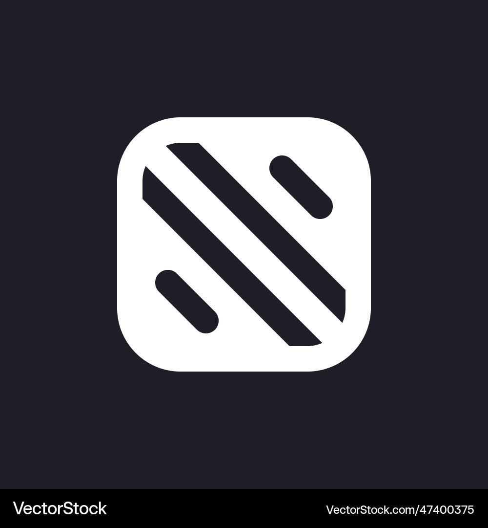 Add background white pixel perfect solid ui icon Add background white pixel perfect solid ui icon vector image