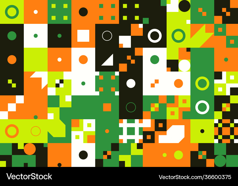 Deconstructed abstract pattern design Deconstructed abstract pattern design vector image