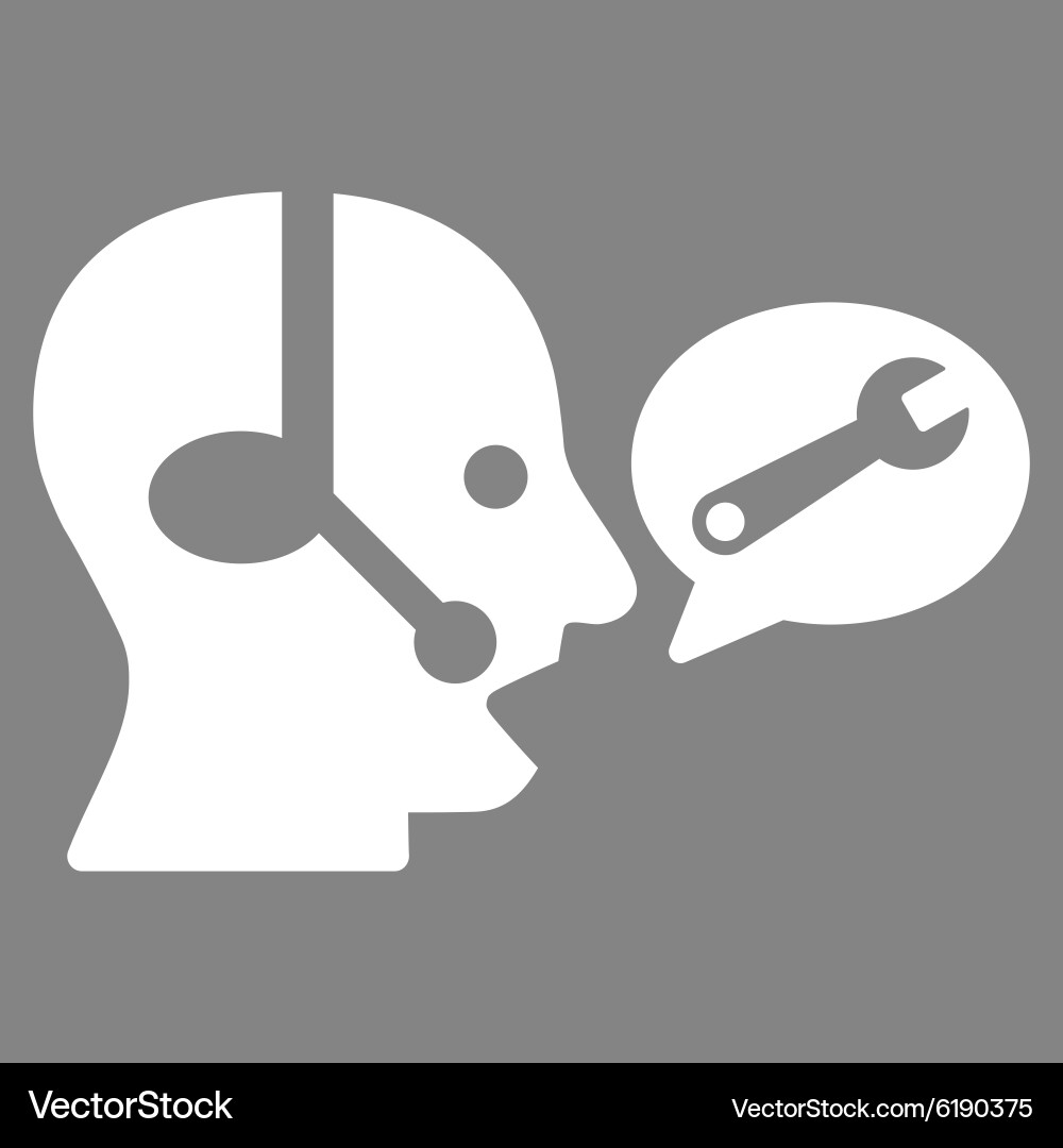 Operator service message icon Vector Image