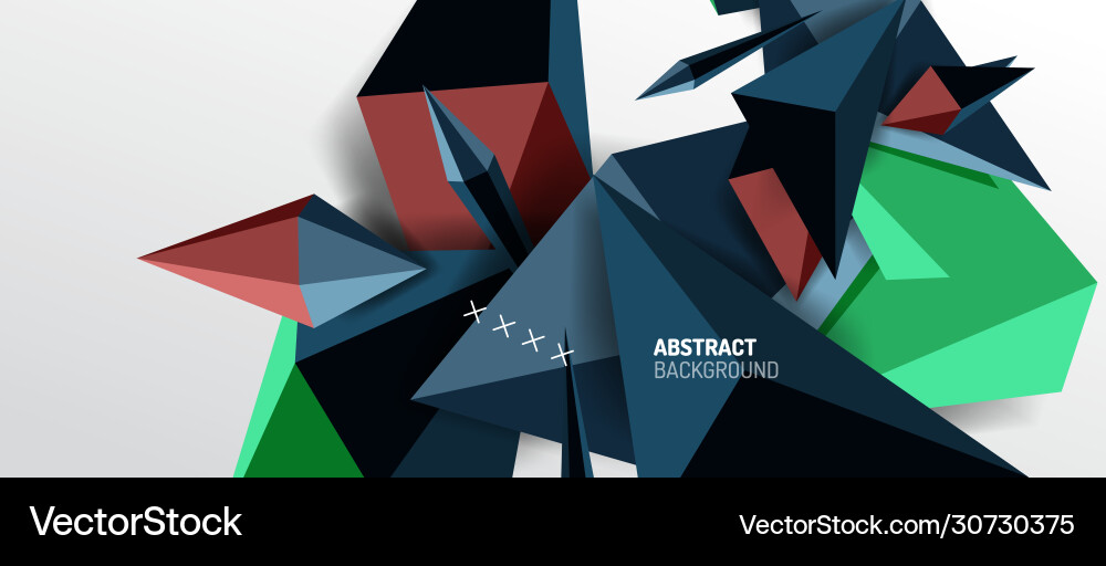 Trendy simple triangle abstract background Trendy simple triangle abstract background Vector Image