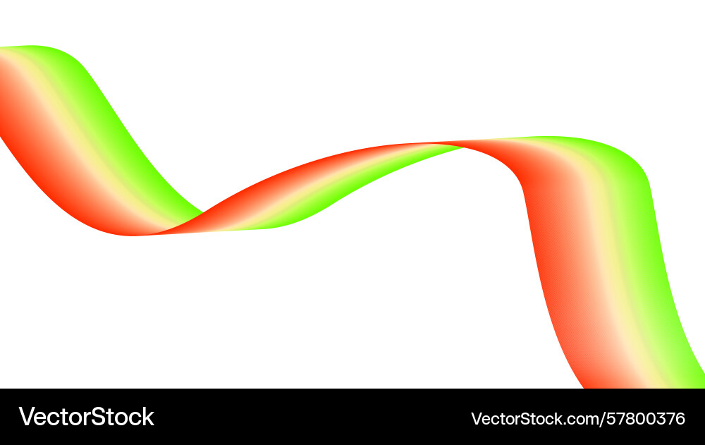 Blend wavy curved smooth gradient color abstract Vector Image
