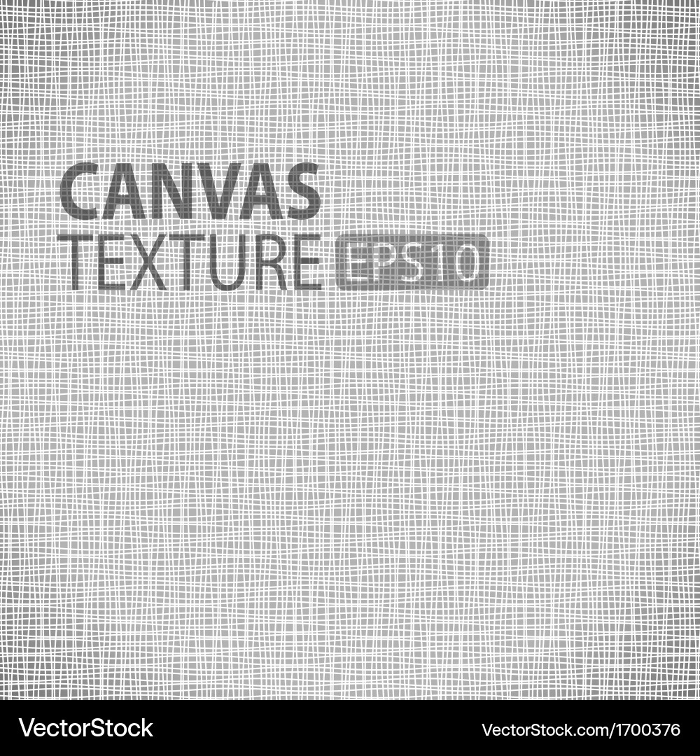Canvas Texture Background Vector Image