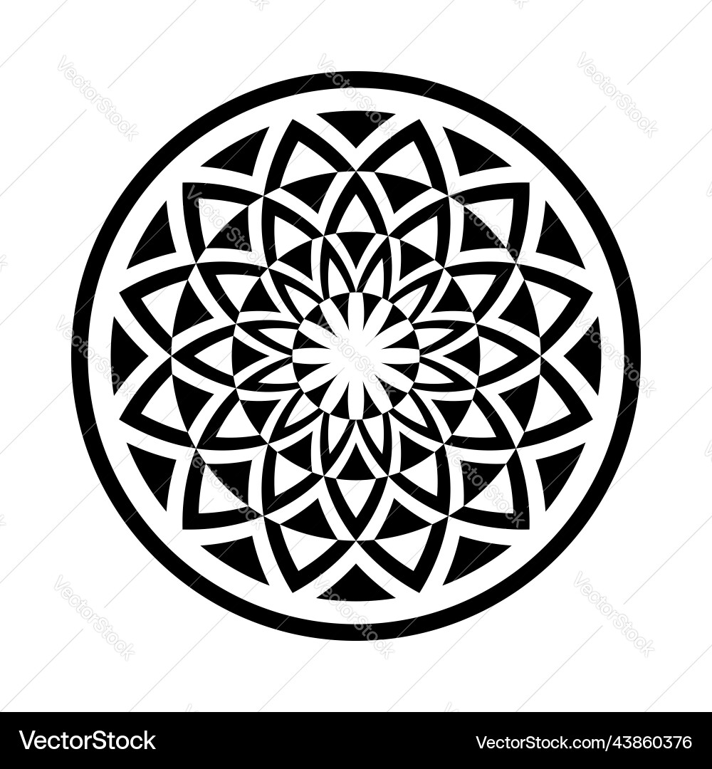 Circle pattern Vector Image