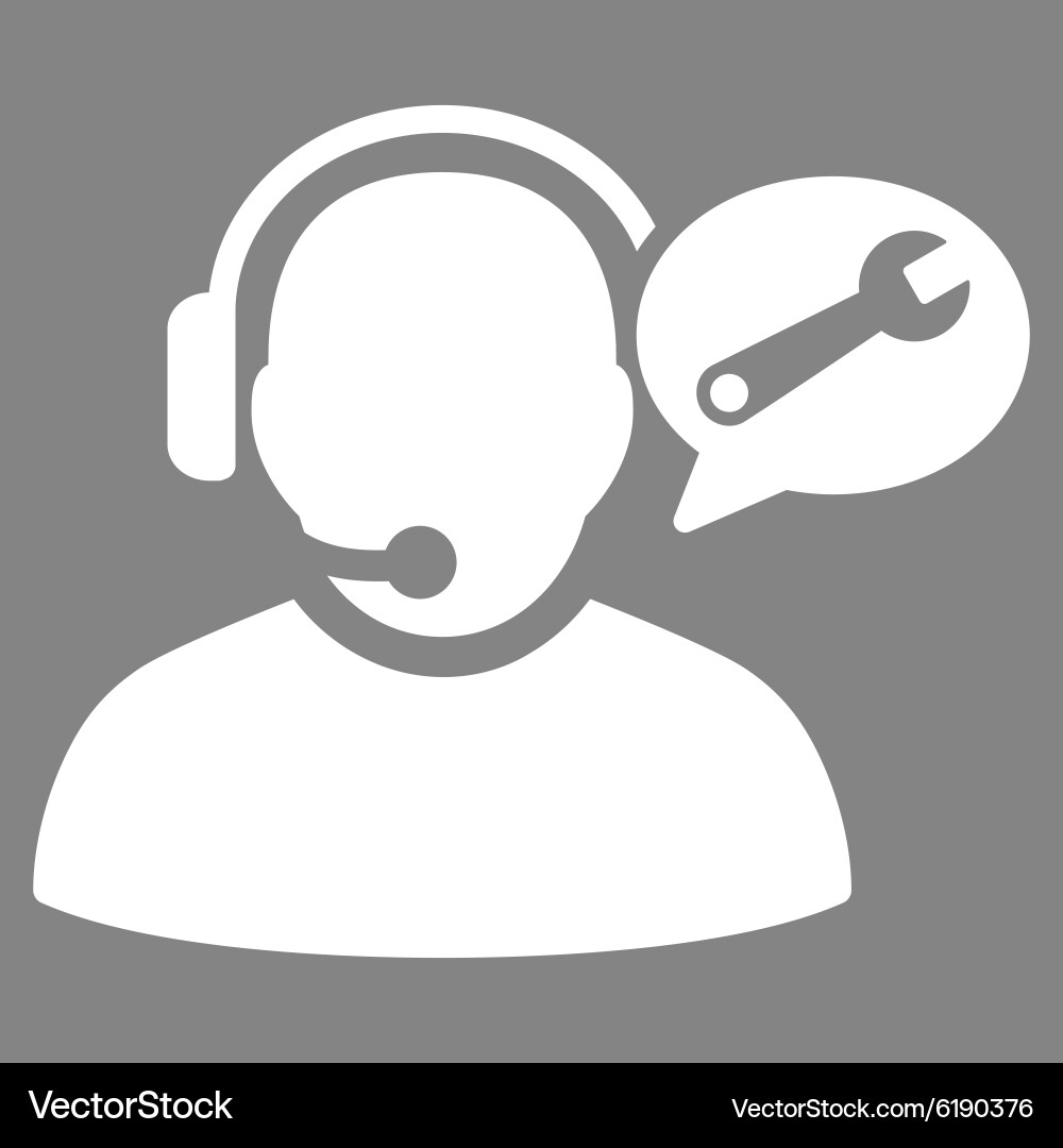 Operator service message icon Vector Image