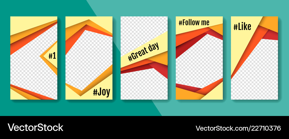Set of abstract backgrounds material Set of abstract backgrounds material vector image