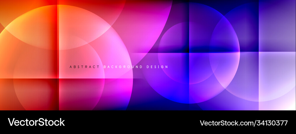 Abstract background - circle and cross – Royalty-Free Vector | VectorStock