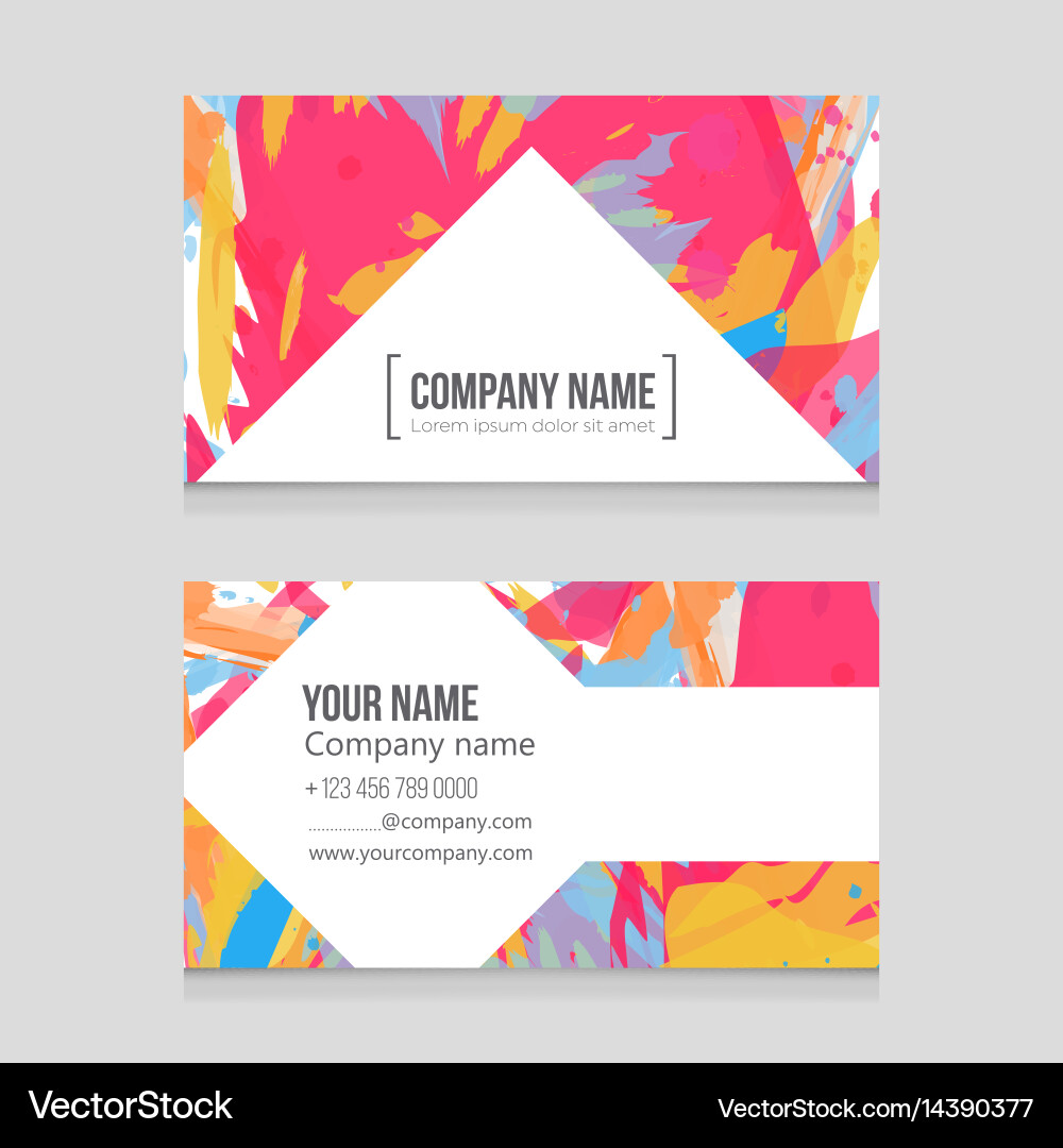 Abstract layout background set for art – Royalty-Free Vector | VectorStock