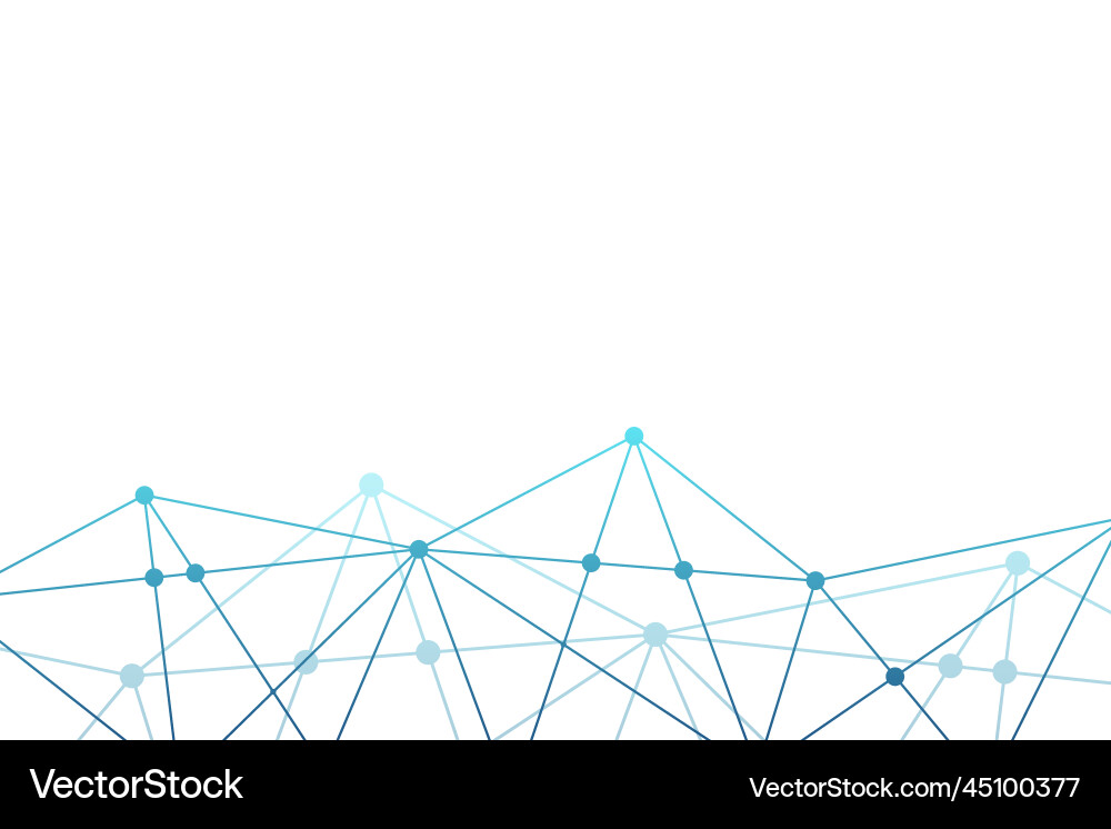Abstract triangle background poly network Abstract triangle background poly network vector image
