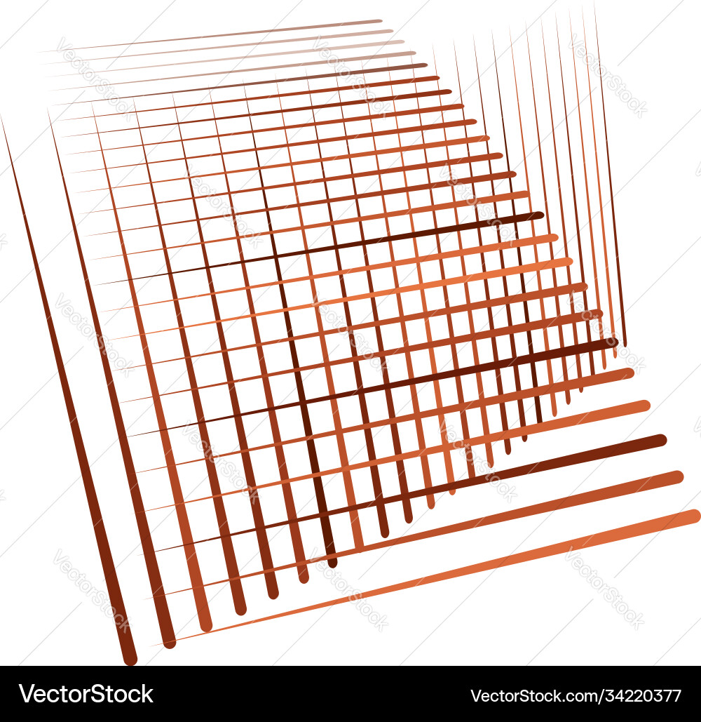 Random lines and stripes grid mesh abstract Vector Image