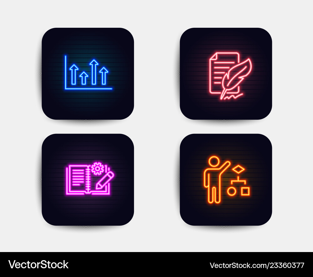 Upper arrows engineering documentation Upper arrows engineering documentation Vector Image