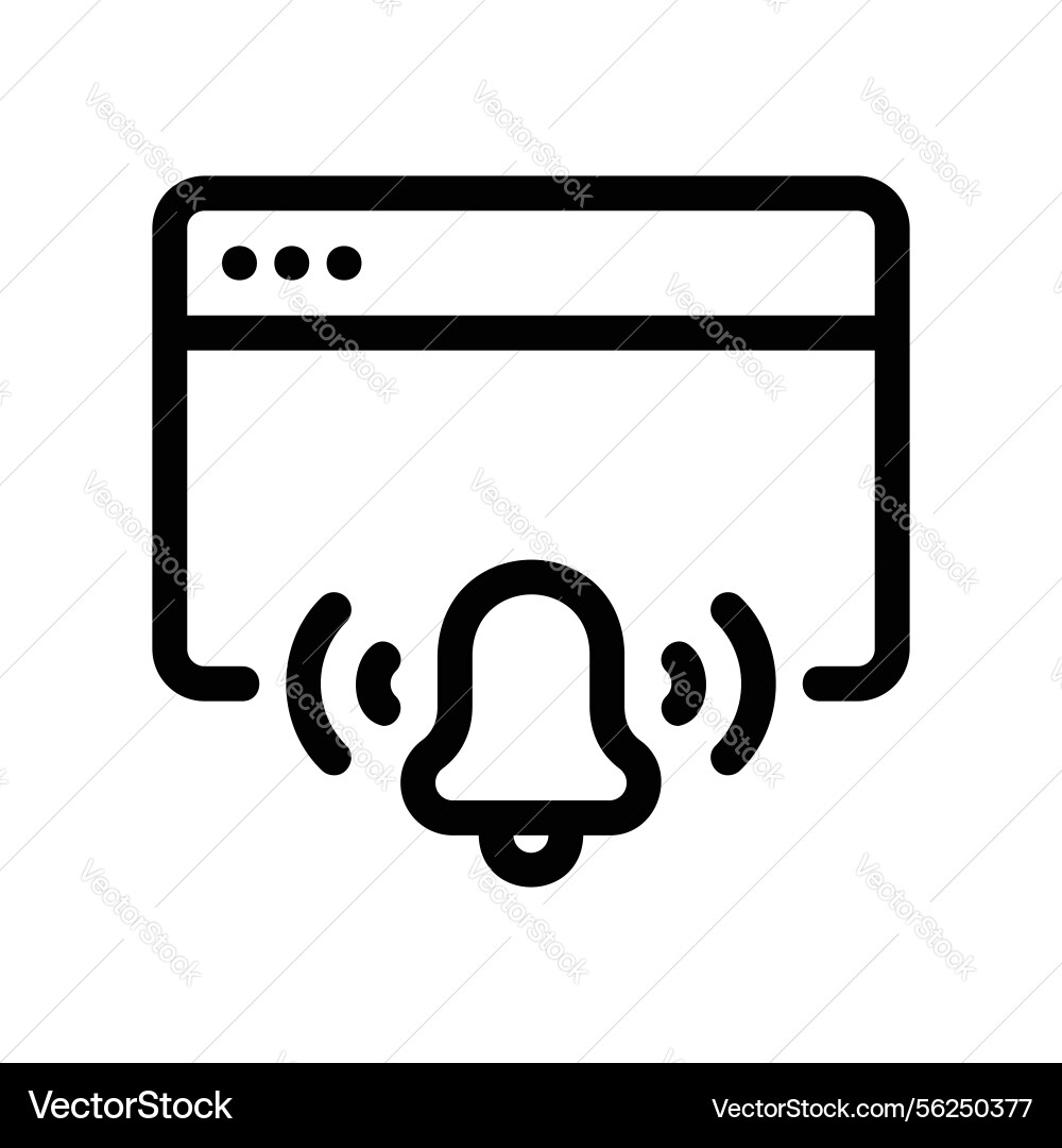 Web browser interface window displaying an active vector image