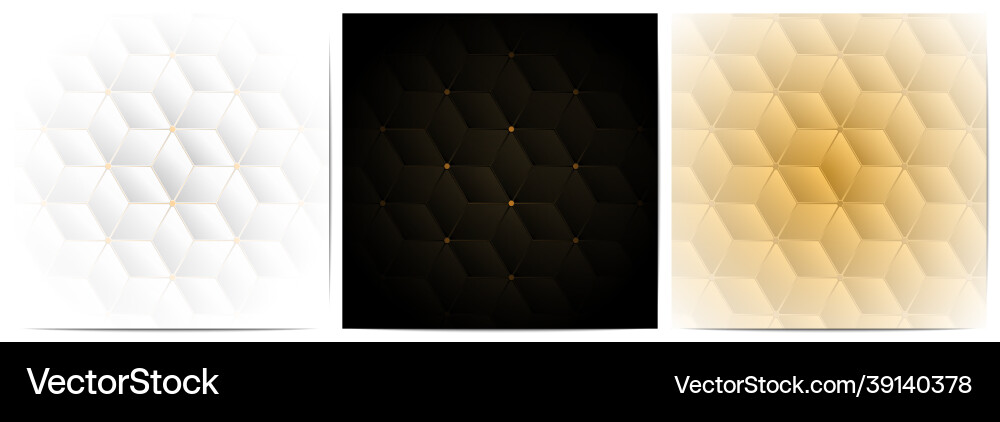 Geometrisches Muster mit polygonaler Form Geometrisches Muster mit polygonaler Form vektorbild