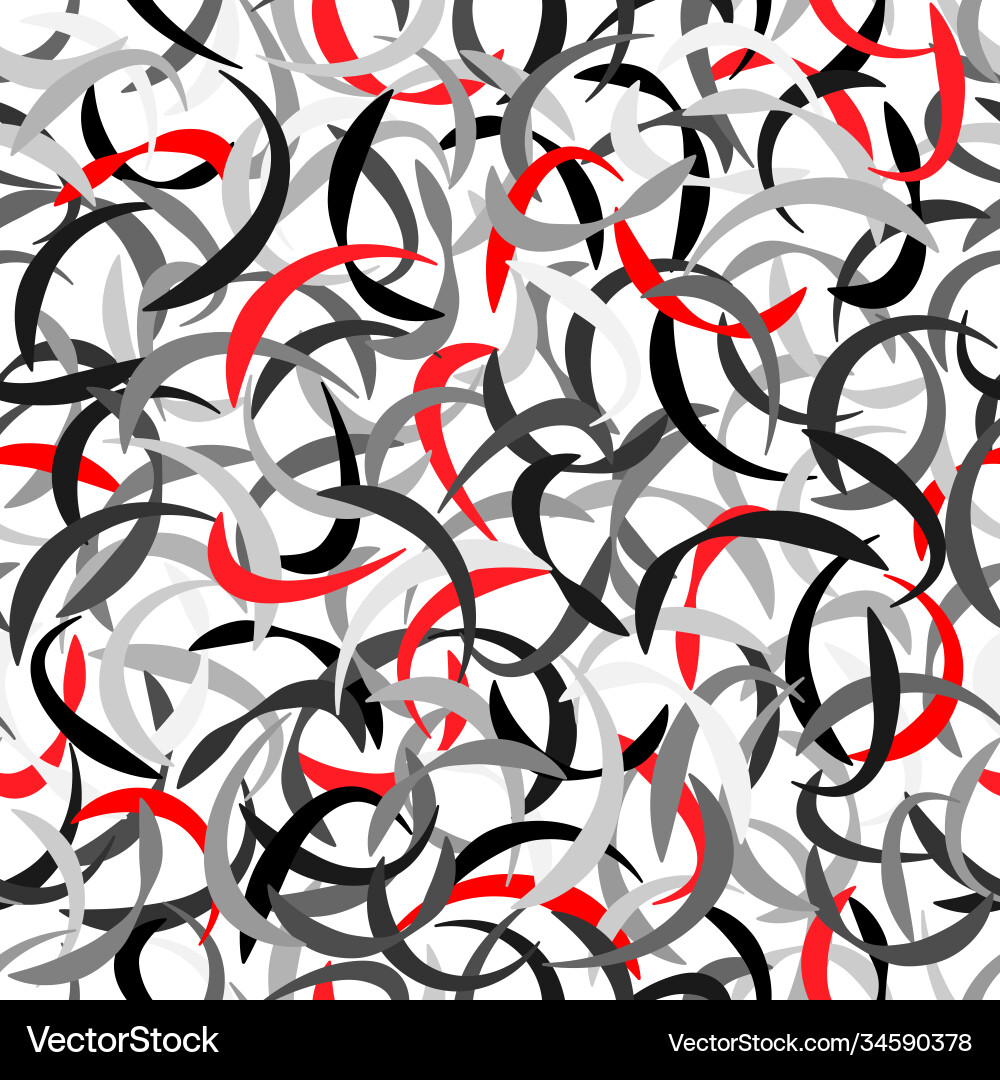 Seamless pattern with brushed thin lines vector image