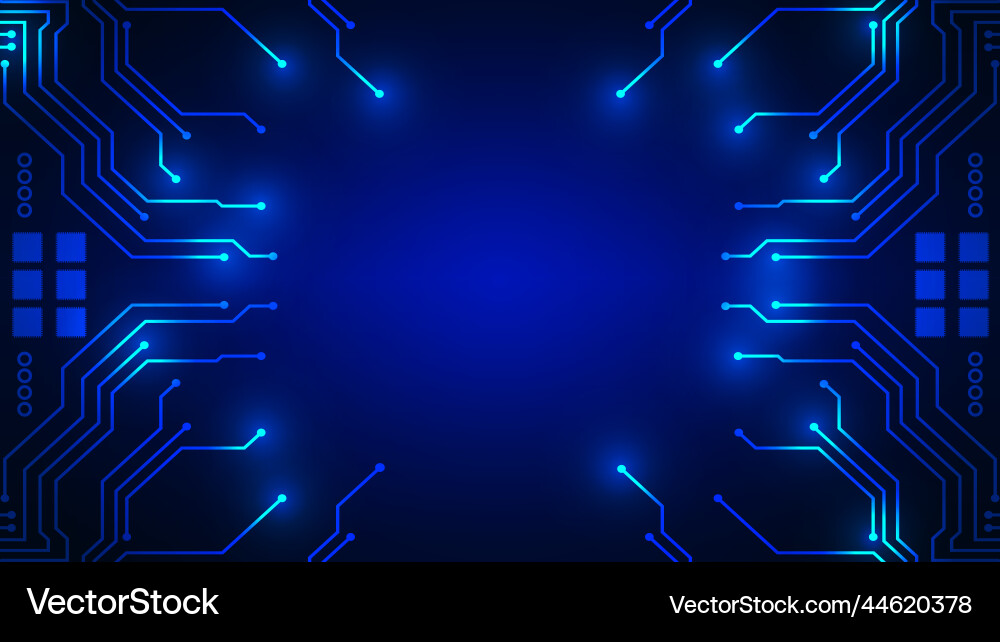 Technology background with hi-tech digital Technology background with hi-tech digital Vector Image