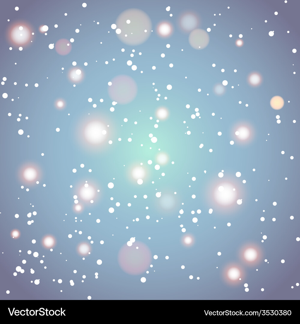 Blur bokeh abstract bright color background vector image