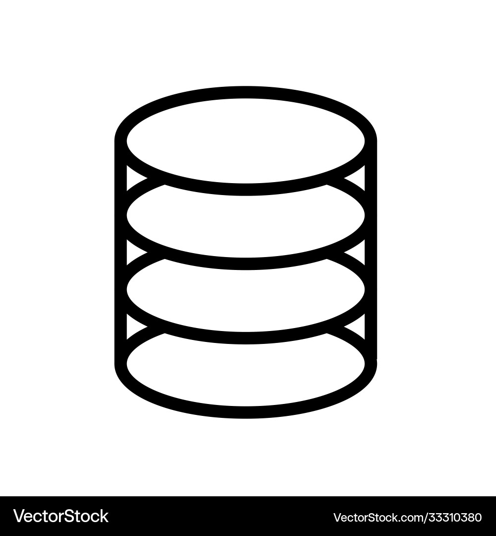Database icon Vector Image