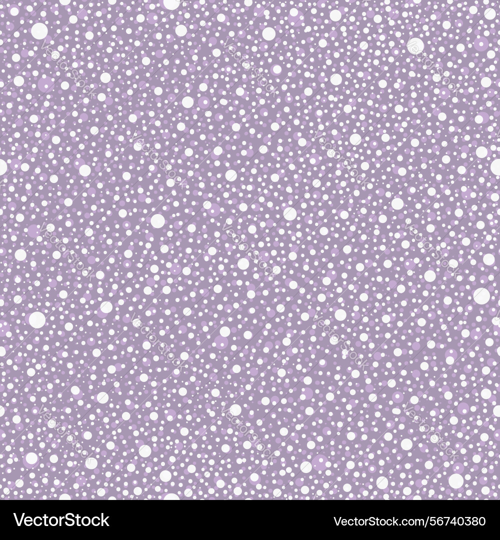 Falling snow seamless pattern abstract backdrop vector image