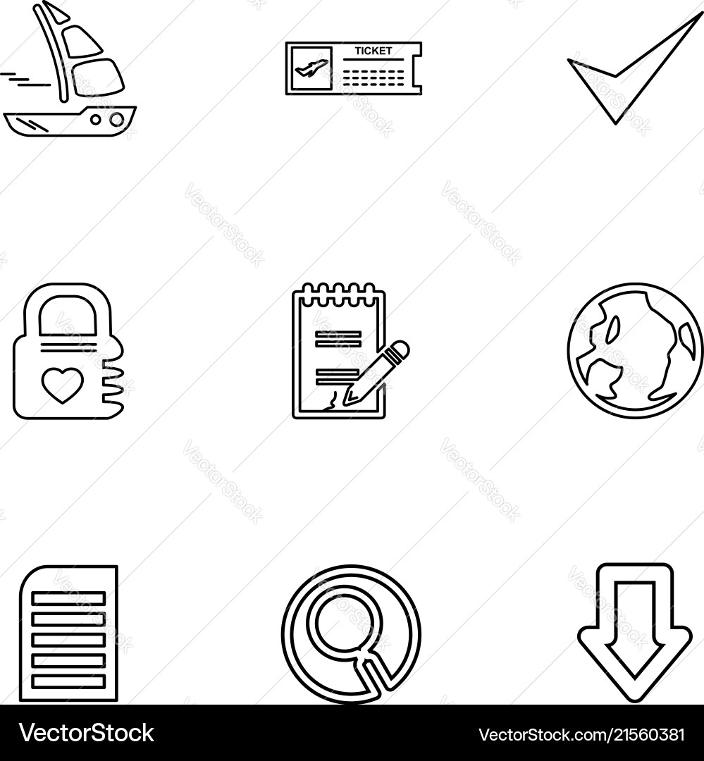 Folder files directory search code eps icons vector image