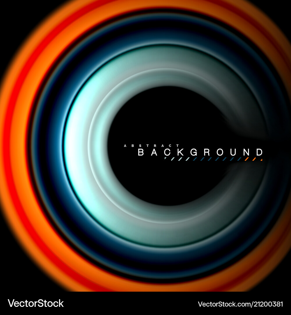 Geometric shapes created with fluid multicolored Geometric shapes created with fluid multicolored vector image